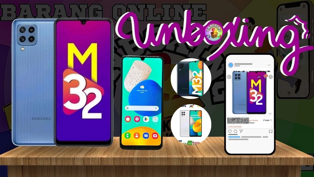 Samsung Galaxy M32 RAM 6GB ROM 128GB | Unboxing