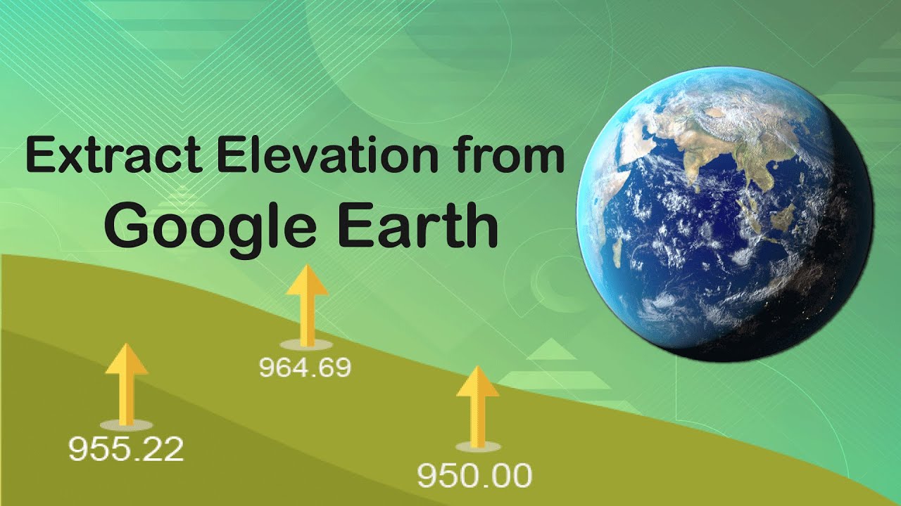 Extract Elevation from Google Earth to AutoCAD