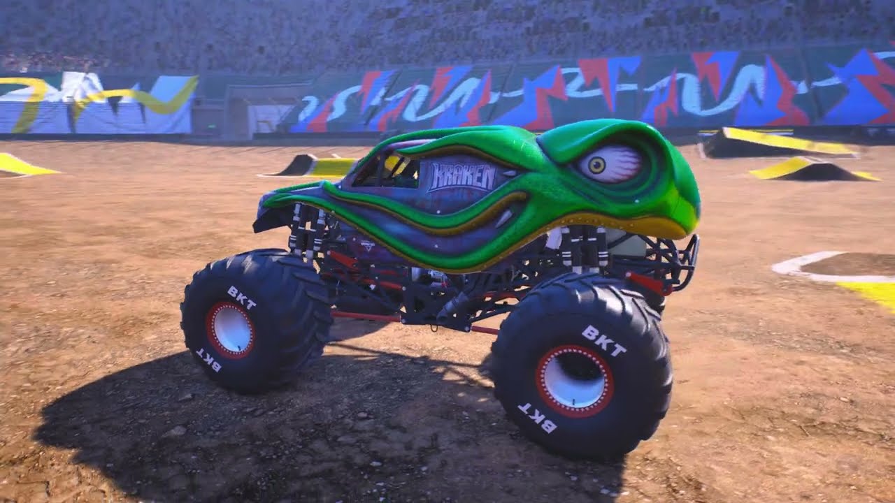 Monster Jam Showdown фристайл геймплей на PlayStation 5