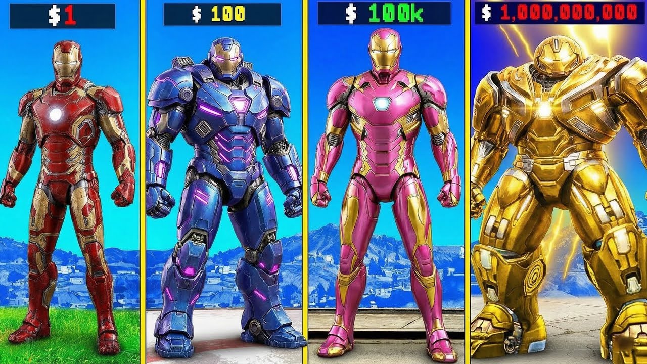 От 1 доллара за Халкбастера до 1 000 000 000 долларов в GTA 5