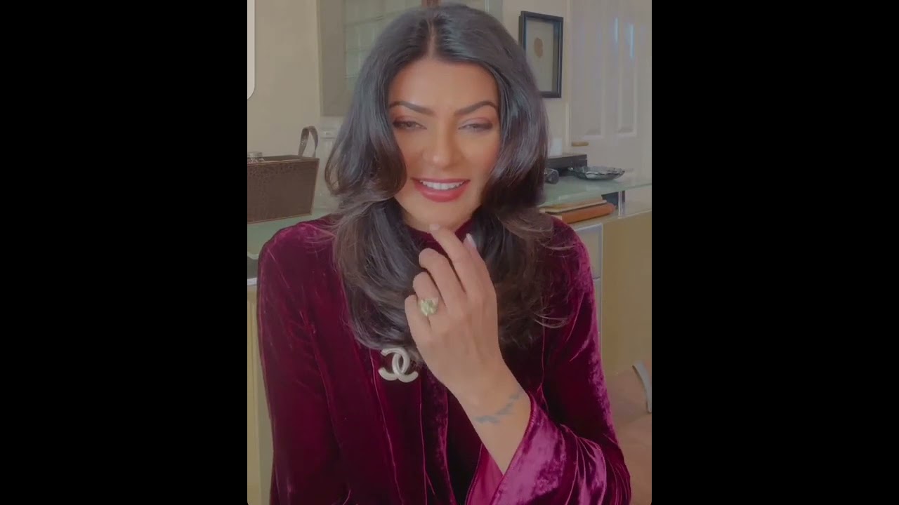 sushmita sen live on instagram  and answer all questions  asked by fan #sushmitasen