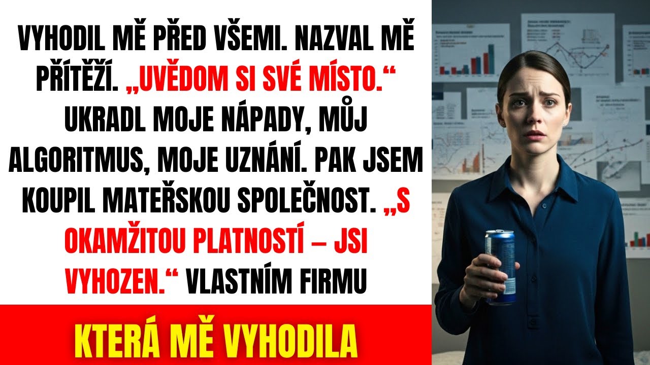 Vyhodili Mě Na Poradě Zaměstnanců... Ale Už Jsem Koupila Mateřskou Společnost
