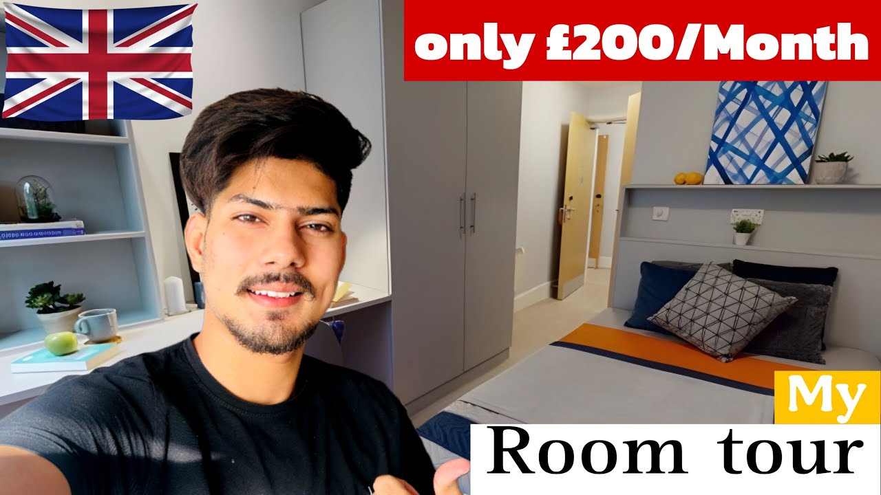 My Room Tour - Best Accommodation for International Students In UK 🇬🇧