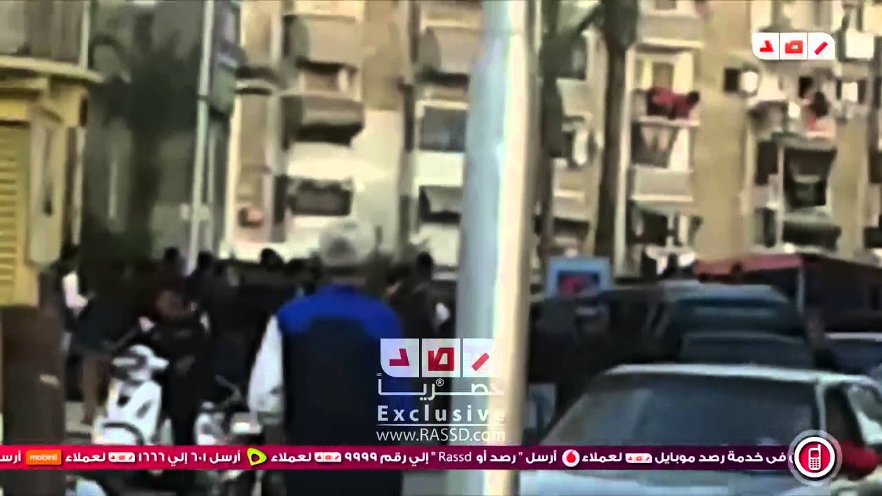 رصد | قوات الامن بعد فض وقفة رافضي الانقلاب ببورسعيد