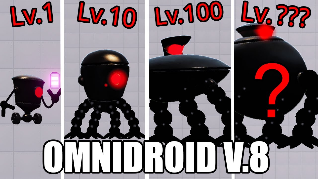 Новая эволюция OMNIDROID V8 — игровая площадка для людей