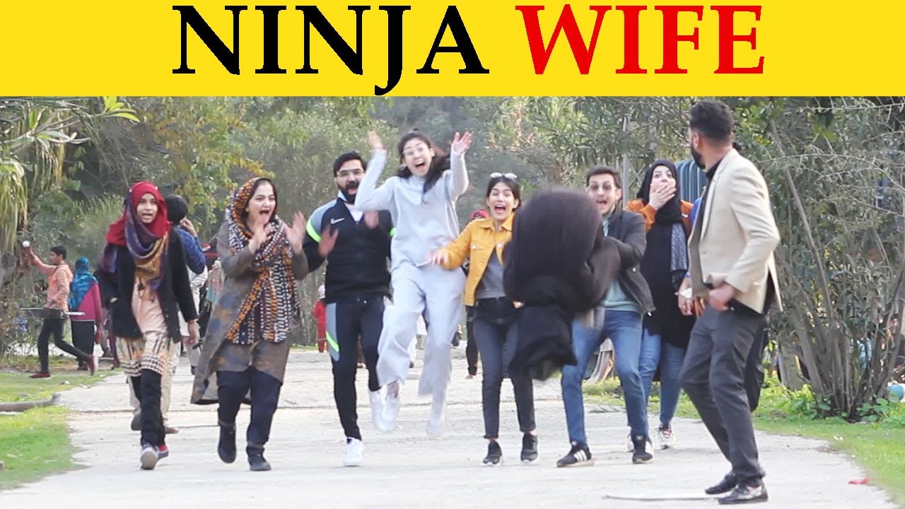 Ninja Wife Prank In Lahore | Prank In Pakistan | Non Scripted Pranks
