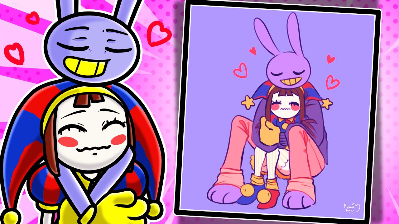 Jax e Pomni FIZERAM as PAZES? | React de imagens
