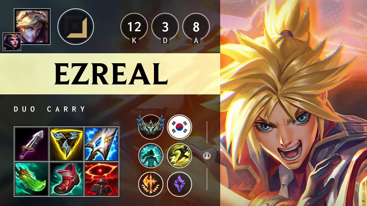 Ezreal ADC vs Varus - KR Challenger Patch 25.04