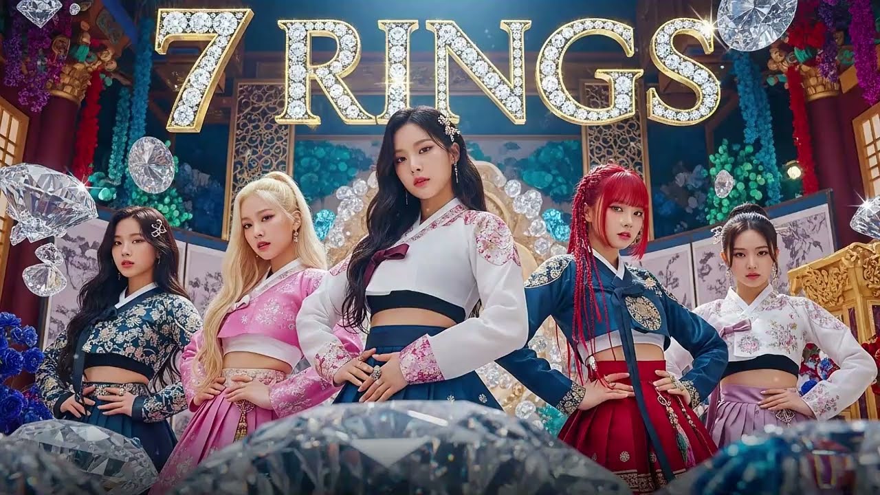 "ARIANA GRANDE - 7 RINGS" but in K-POP Style