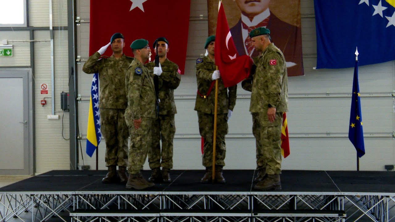 Change of Command &ndash; Turkish Contingent