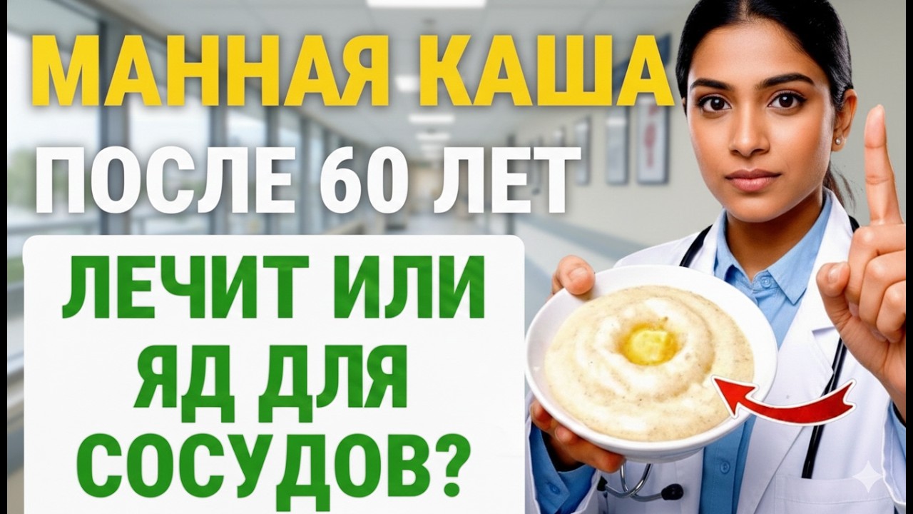 Манка после 50 лет: ДАРИТ ЗДОРОВЬЕ или Яд? ЭТО ЗНАЮТ НЕ ВСЕ