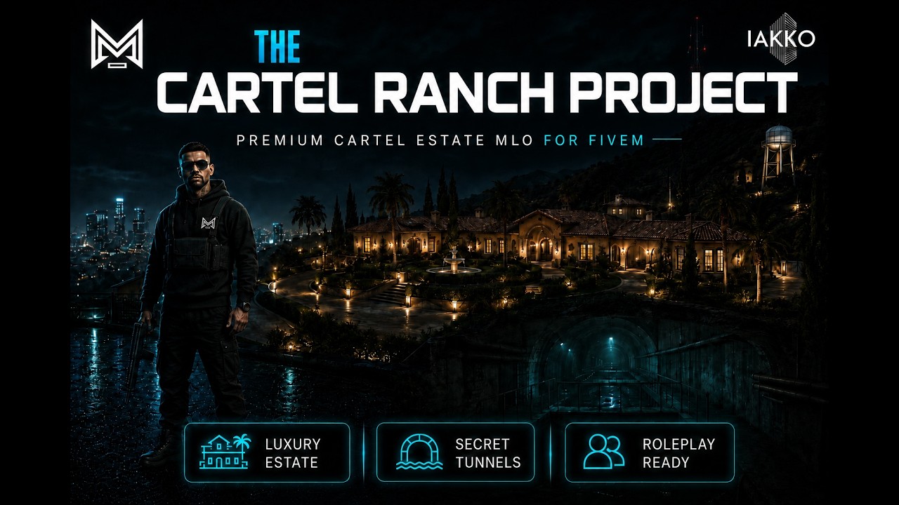 [GTA V-FIVEM] Cartel Ranch Project (La Fuente Blanca (Madrazzo Ranch)) [MLO] cinematic