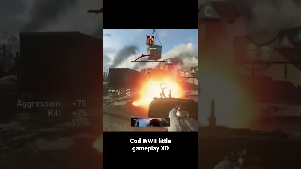 cod #shorts #game #gun #cod #codmultiplayer #codww2 #codww2gameplay #trible #aimlock #magnetic #xd