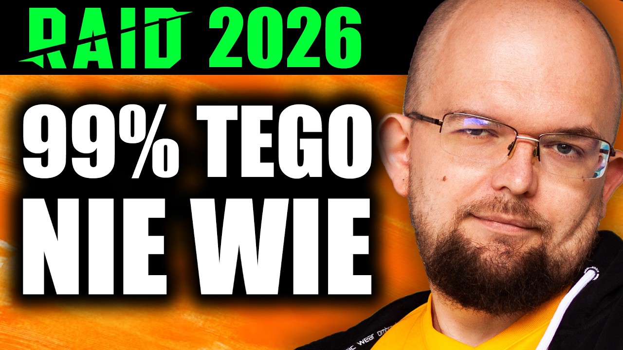 Jeśli nie zrobisz tego na start w RAID - stracisz!