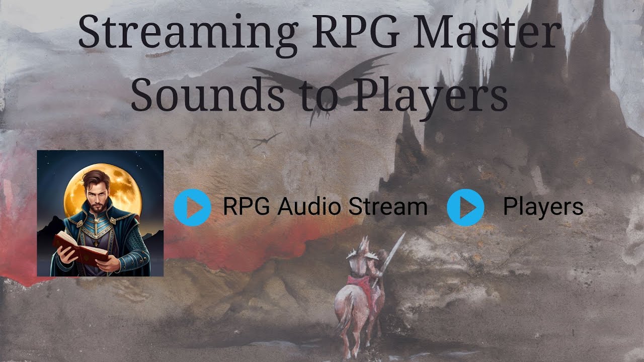 Streaming RPG Master Sounds over the Internet