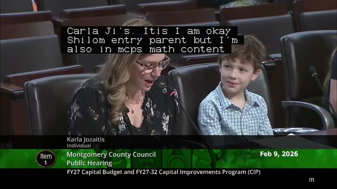 Montgomery County Council- Magruder Testimonies 2026.0209-10
