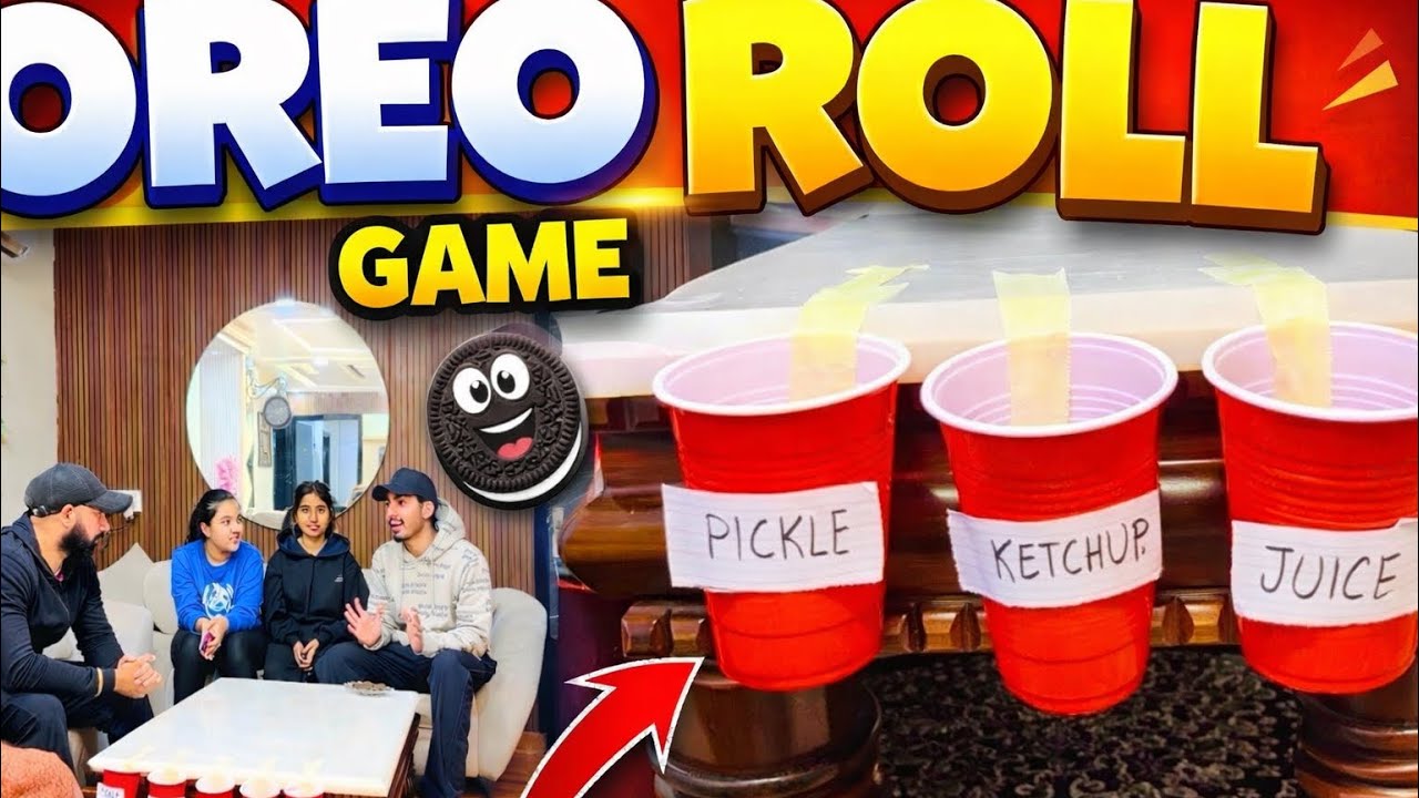 Oreo Roll Game | Insane Fun❤️😂