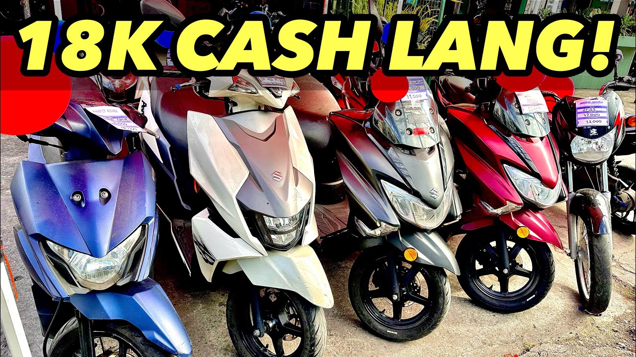 MURANG REPO MOTORCYCLE 18K LANG MOTOMURA SALE.