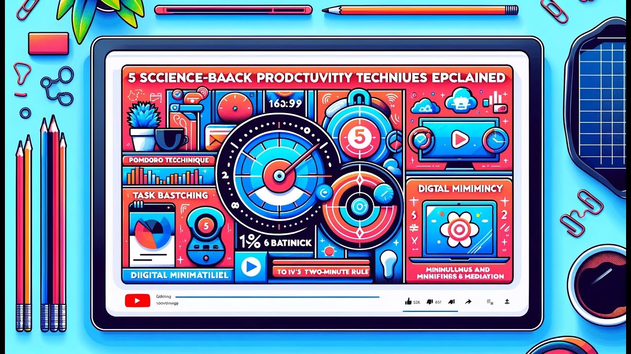 5 Science-Backed Productivity Techniques Explained