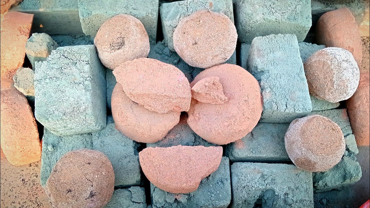 3 in 1 Series🌈11/15 Dry Clay pot,water Tub,Dry Floor Crumbling Asmr 