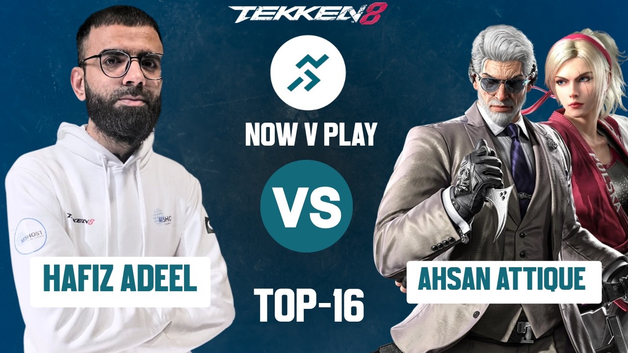 Tekken 8 Nowvplay M5Host Hafiz Adeel (Nina) VS Ahsan Attique (Lidia, Victor): Top-16 Hindi/Urdu