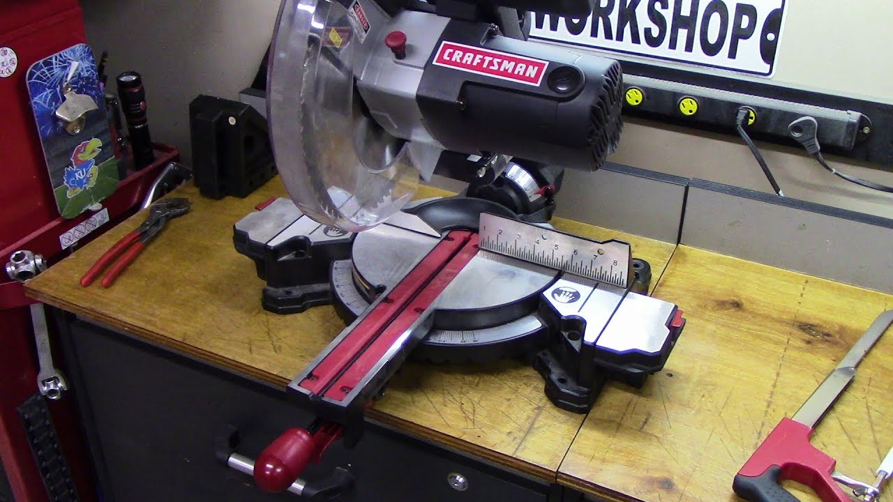 Craftsman Miter Saw miter handle fix