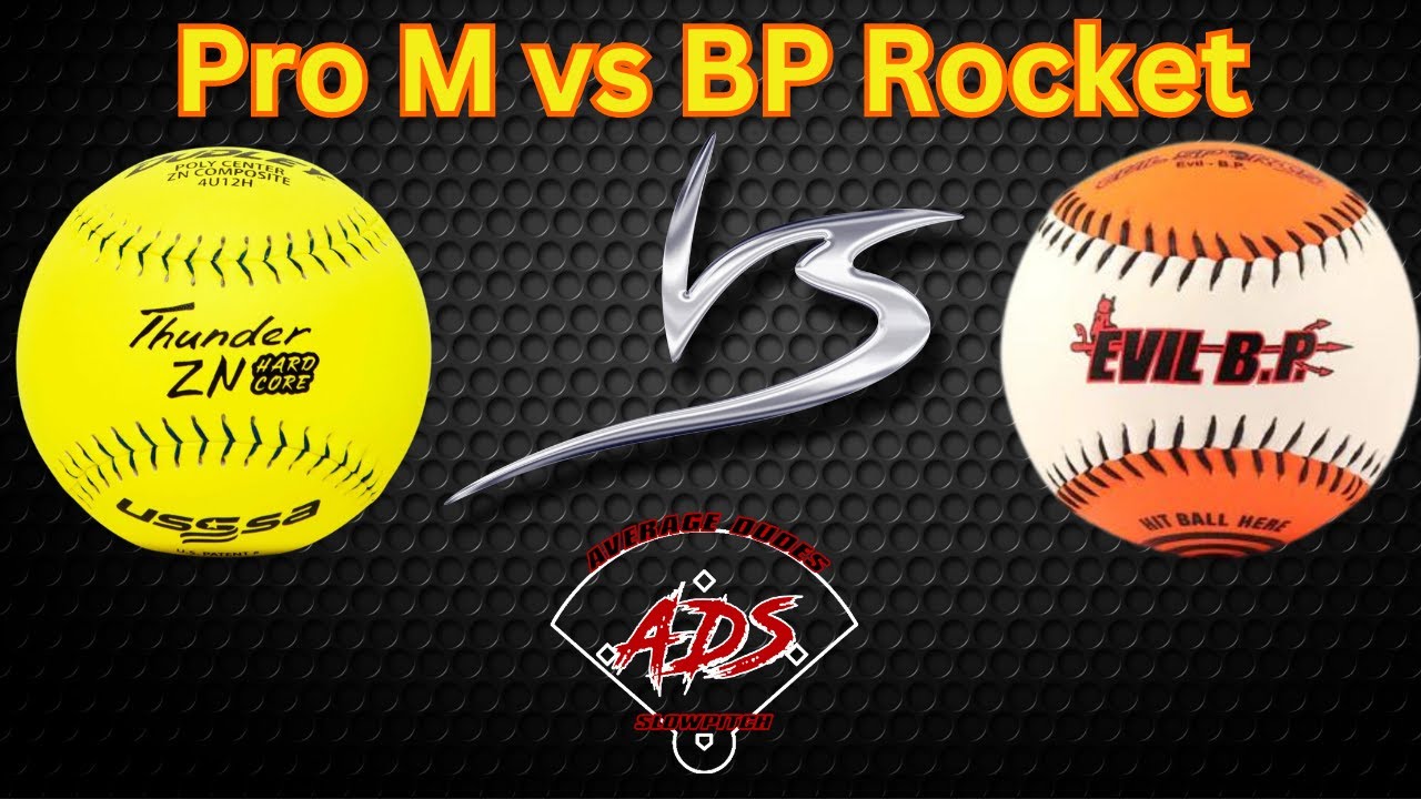 Testing the redesigned Evil BP Rockets | Average Dudes Slowpitch Ball Review