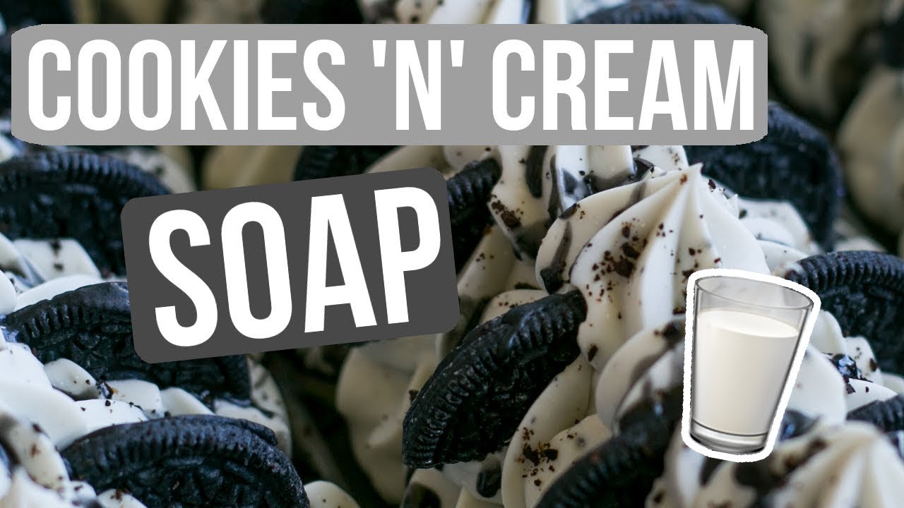 Cookies and Cream Soap (Oreo Inspired) | Royalty Soaps