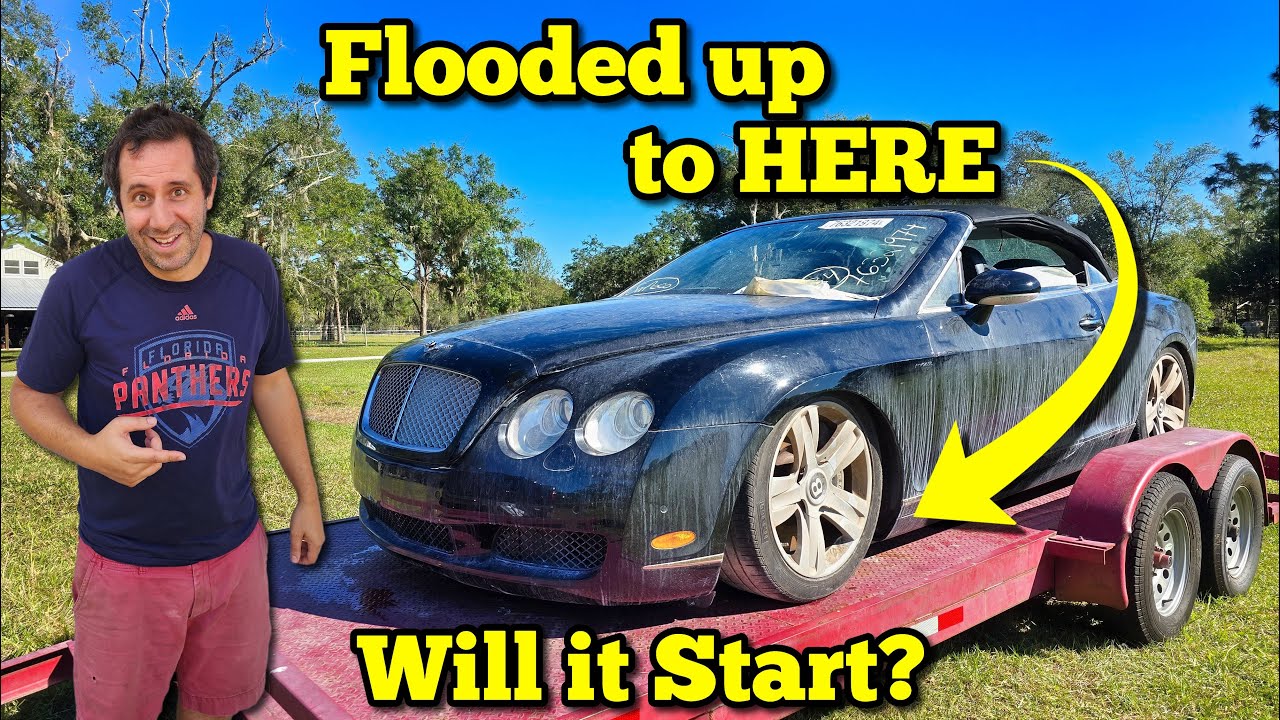 I Bought a Flood Totaled Bentley for $9,000 with a 