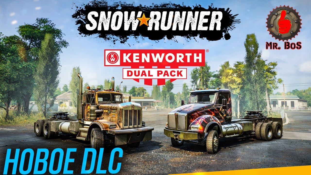 СТОИТ ли БРАТЬ НОВОЕ DLC Kenworth Dual Pack для SnowRunner  #snowrunner