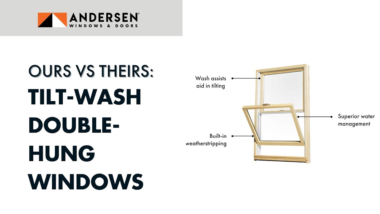 Ours vs. Theirs: Tilt-Wash Double-Hung Windows | Andersen Windows