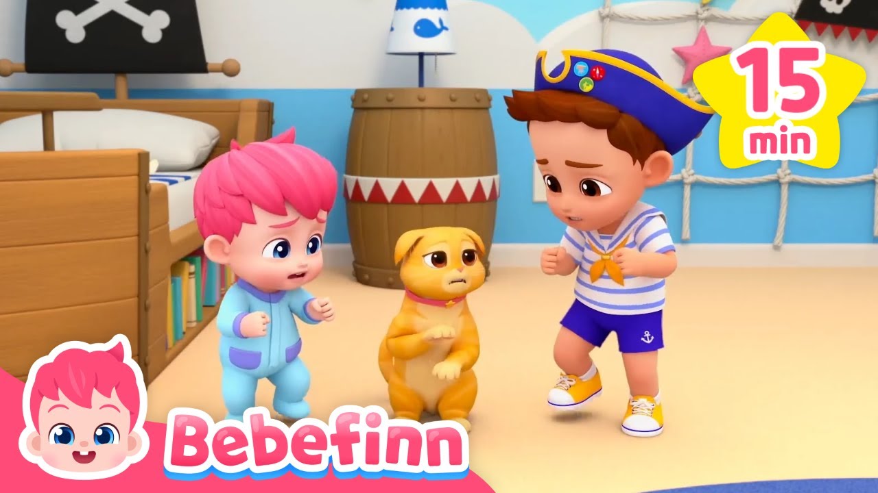 Oh No! Boo Got a Boo-Boo 😖ㅣBoo Boo Song Special CompilationㅣBebefinn Nursery Rhymes for Kids