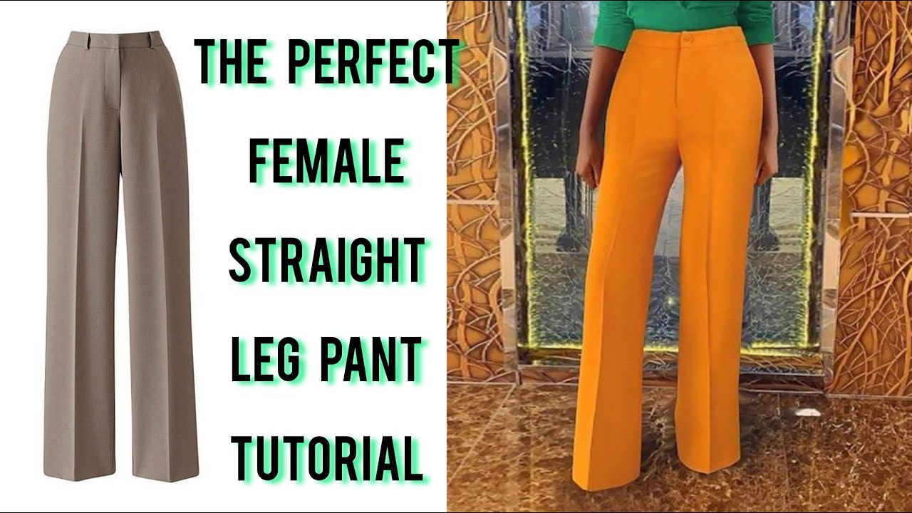 Learn How to Cut the Perfect Female Pant | Straight Leg Trouser | Palazzo Pant | Let Us Draft