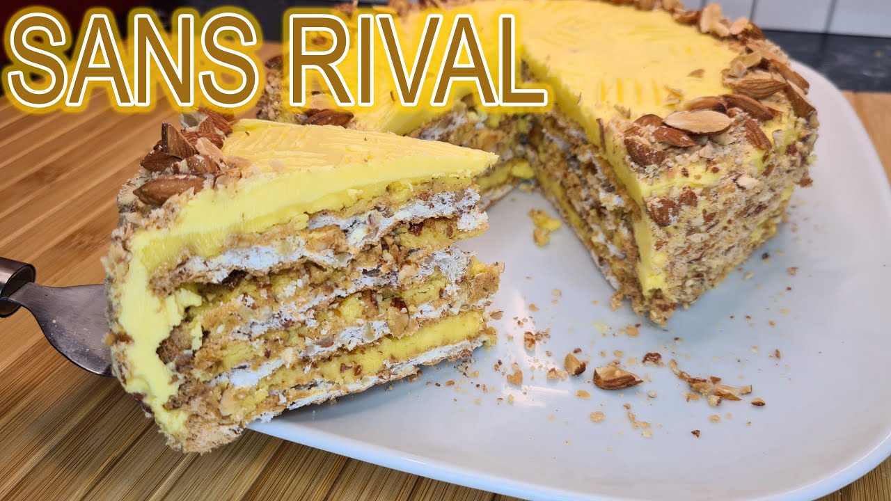 KETO SANS RIVAL SUGAR FREE SANS RIVAL |Layers of Meringue |ALMOND NUTS |Buttercream Kersteen Kitchen