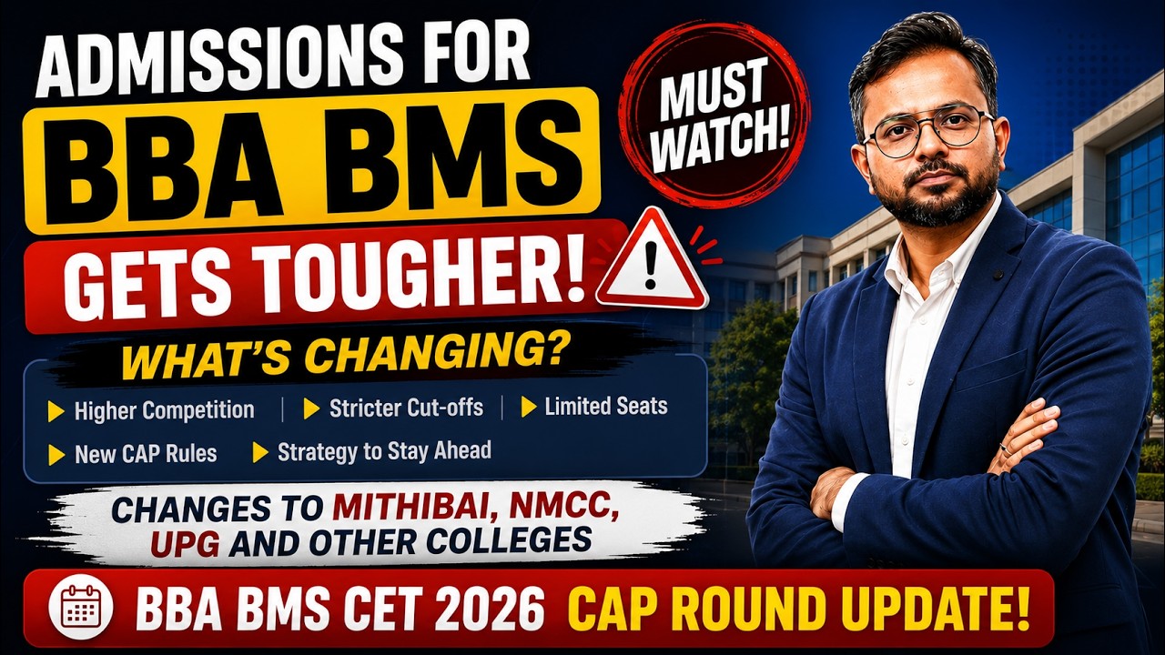 BBA BMS CAP 2026 Seat Matrix 🚀 Major Changes to Mithibai, NMCC, UPG, Vaze and other colleges