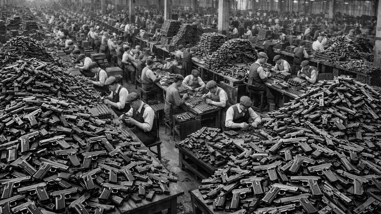 Astonishing How 15,000 Workers Built 643,000 M1911 Pistols for the US Army in WWI