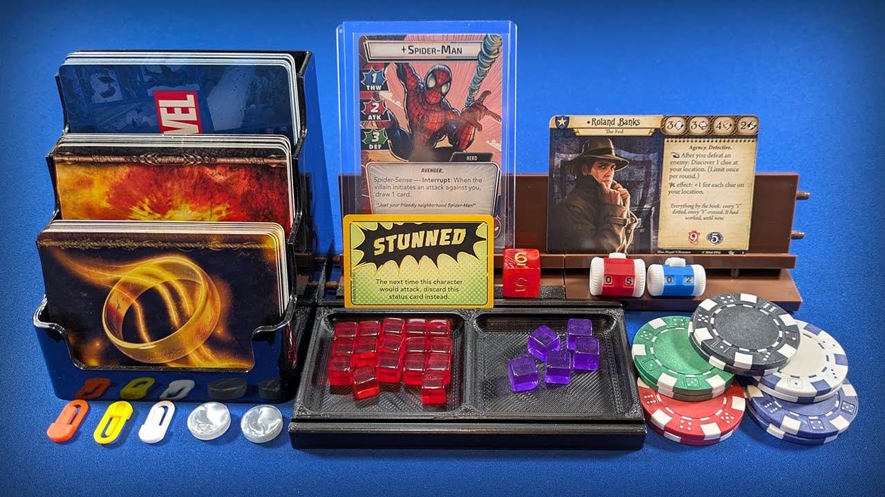 Top 12 Board Game Accessories | Improve table space, reduce fiddliness, and more!