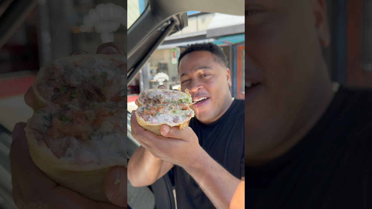 Trying the MOST VIRAL Burrito in San Francisco #foodie #foodvlog #sanfrancisco #mexicanfood #bayarea