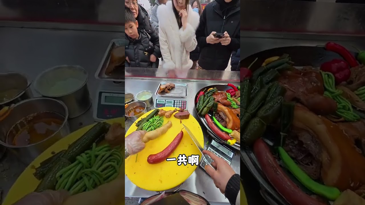 【沈浸式大鍋滷菜】 清新脫俗仙氣小姐姐，長得怎麼這麼好看