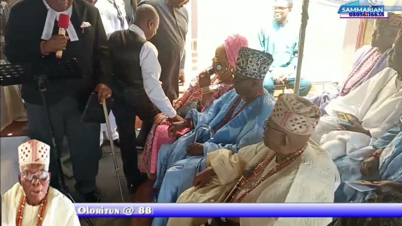 Alhaji Adesina Adesanya @ 88 (B)