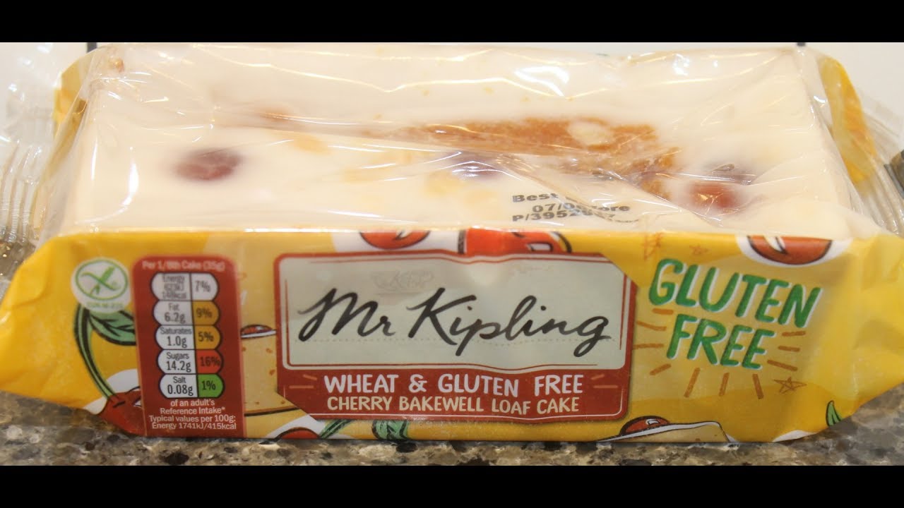 Mr. Kipling: Gluten Free Cherry Bakewell Loaf Cake Review
