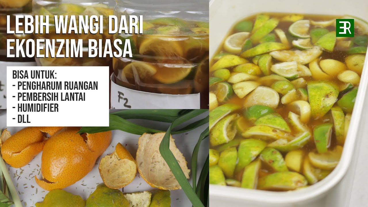 Ekoenzim Aromatik Jeruk | FERMENTASI KEDUA | Aroma Alami Jeruk yang Segar Banget dalam Ekoenzim!