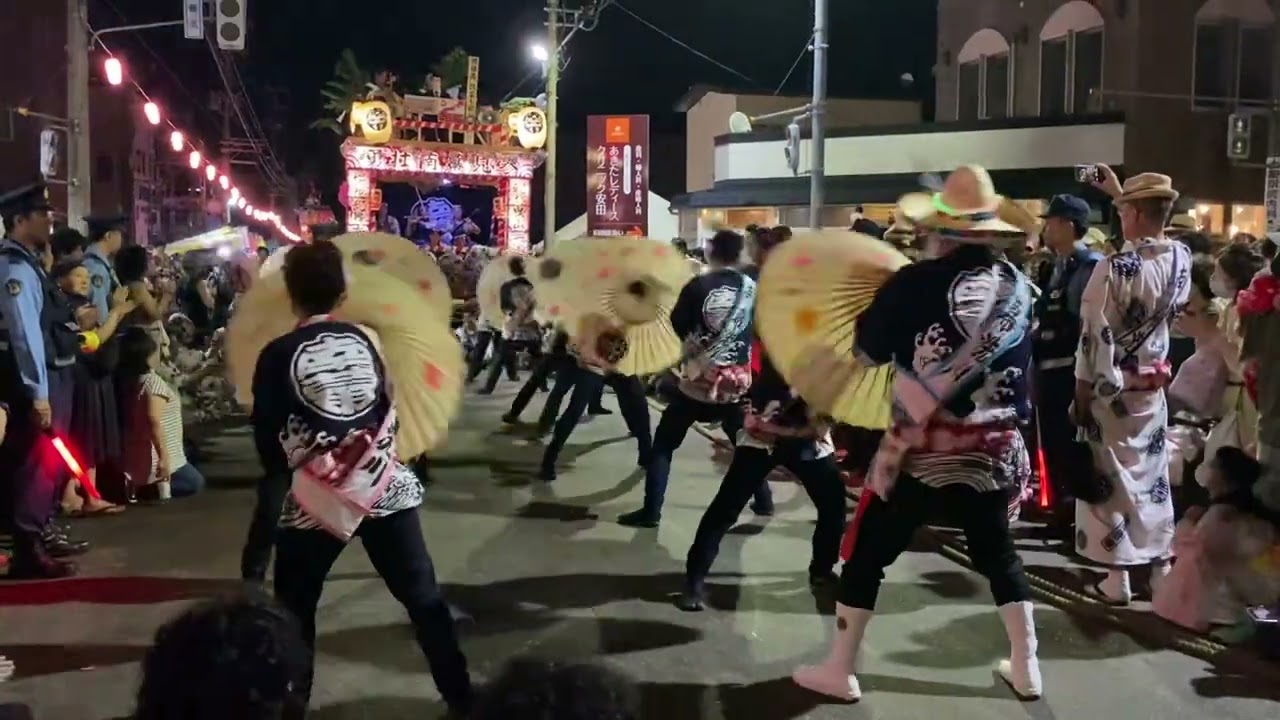 土崎港曳山祭り🏮2024.7.21    南幕洗川