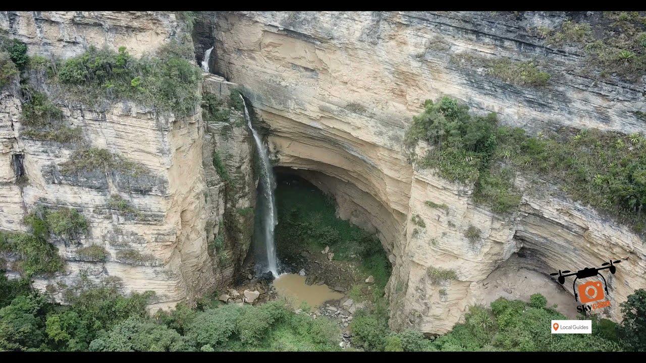 Cueva y Cascada El Hayal Santa Sofia (Boyaca - Colombia)