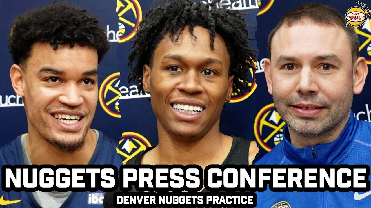 David Adelman & Nuggets on Playing Off Of Nikola Jokic & More After Practice
