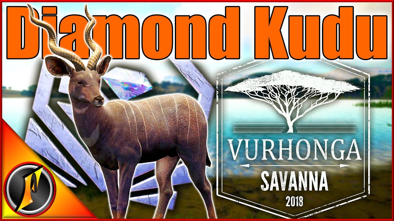 Huge Diamond Kudu in Vurhonga Savanna Multiplayer!