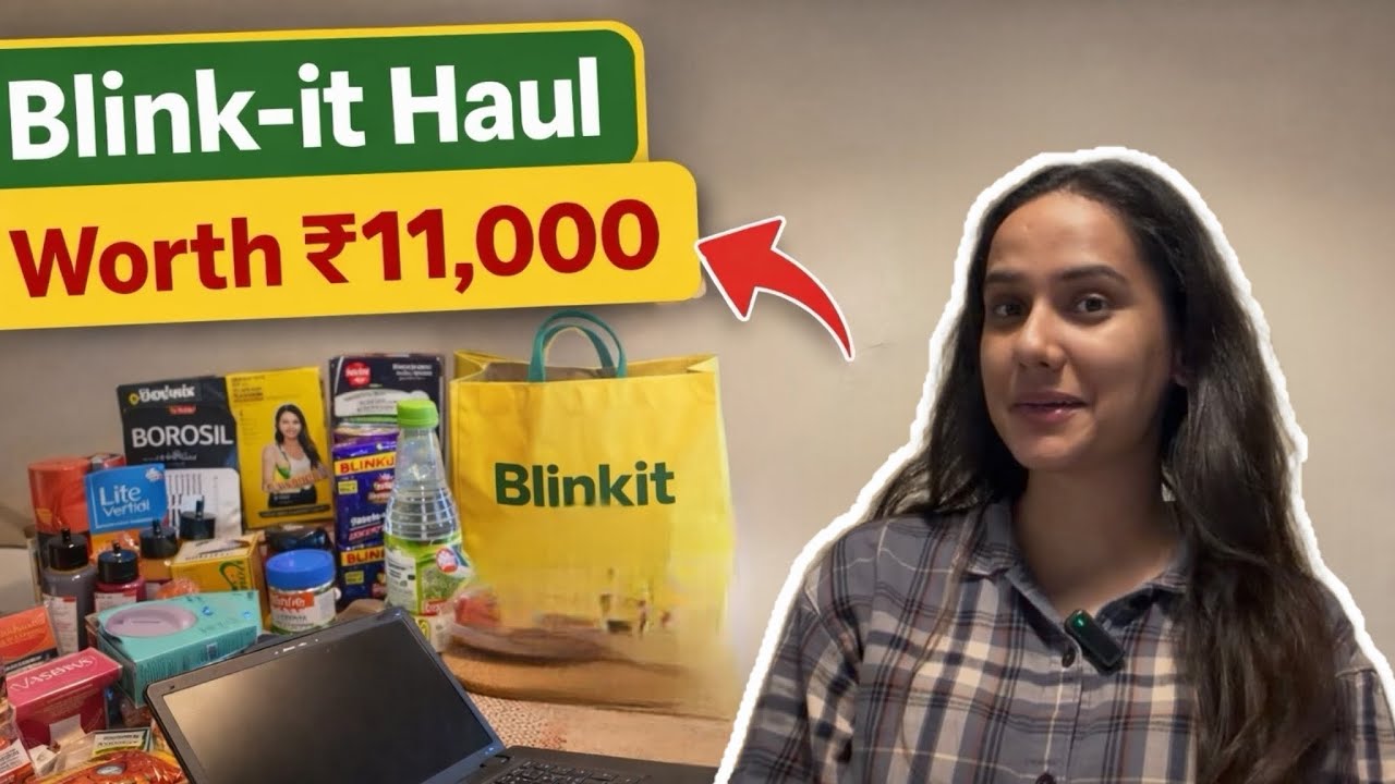 ₹11,000 Blinkit Order | Worth It or Waste? 