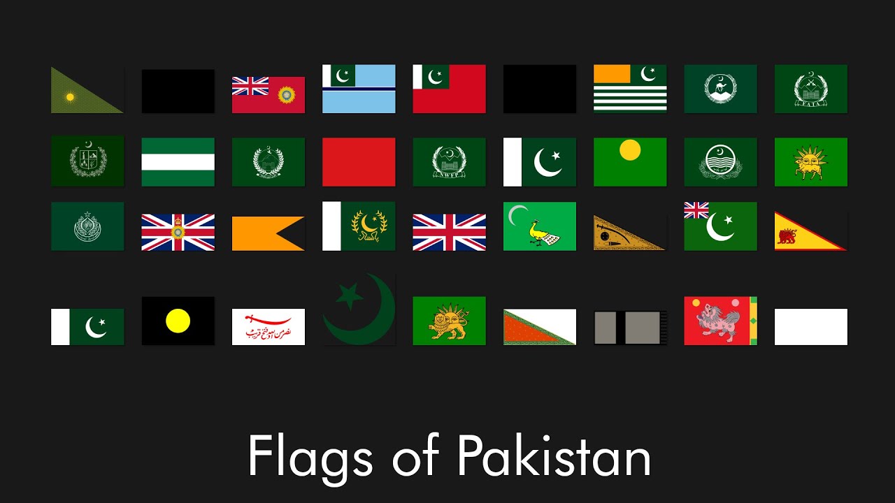 Flags of Pakistan