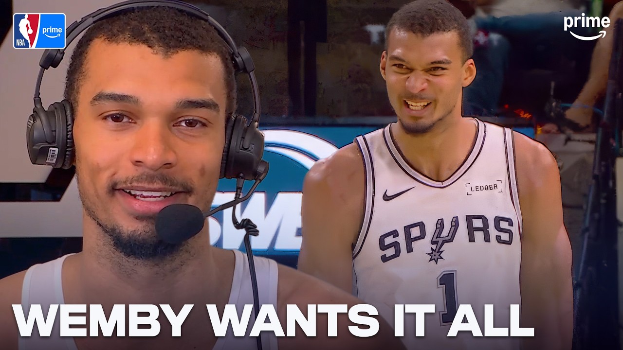 Victor Wembanyama Talks Chasing MVP, DPOY and a Title | NBA on Prime