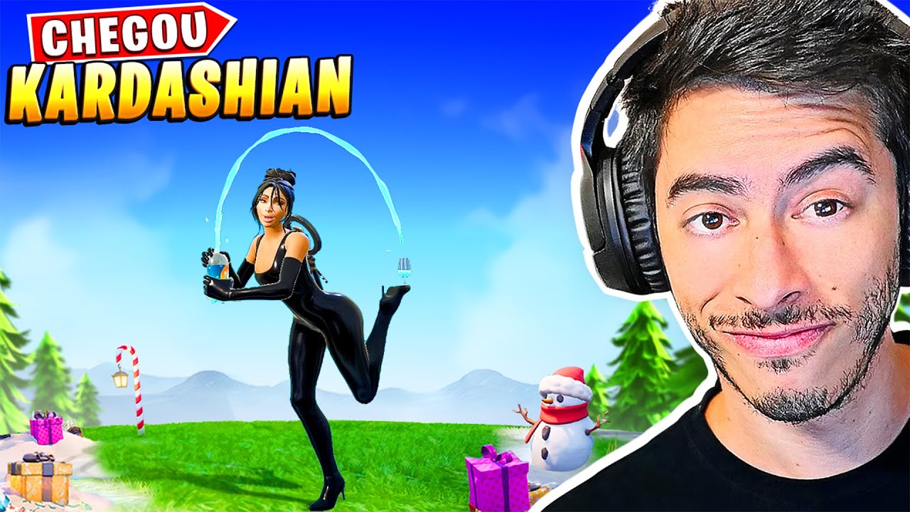 As Kardashians vão dominar o Fortnite! Kim Kardashian chegou!